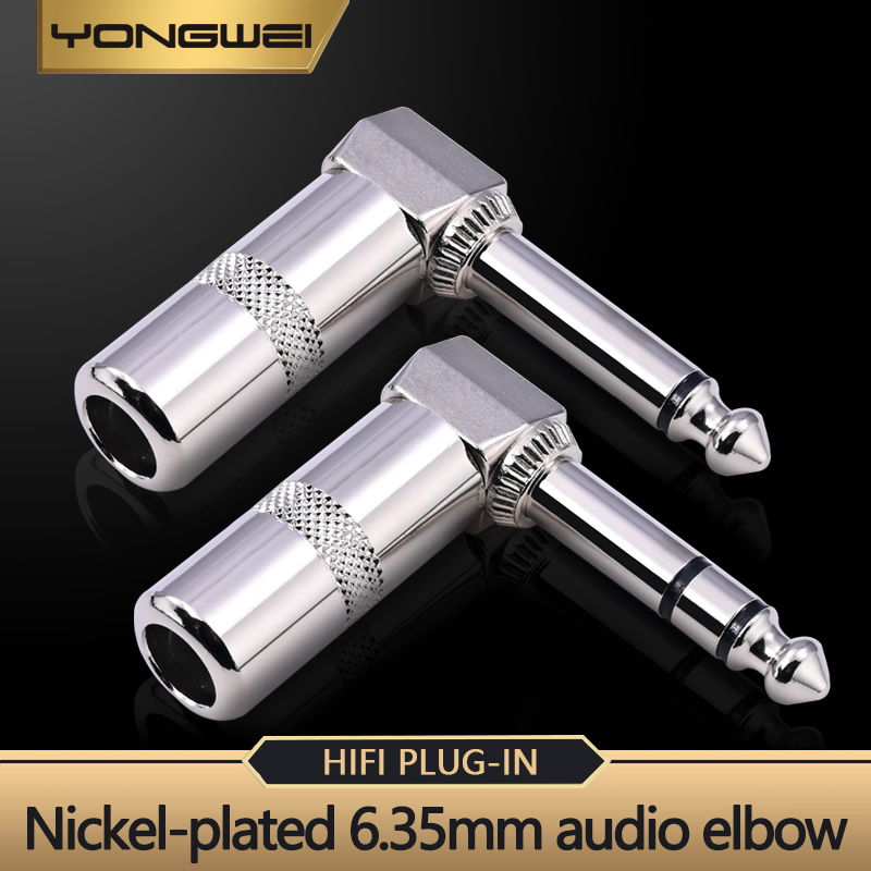 Audio Music Mixer - YONGWEI 6,35mm Mono/Stereo Audio conector macho