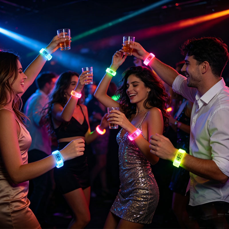 Audio Music Com - 20 pulseras con luces que se