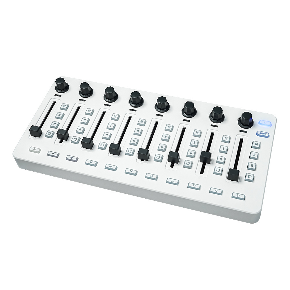Audio Music Mixer - Controlador MIDI, Mezclador, 8 Codificadores, Control