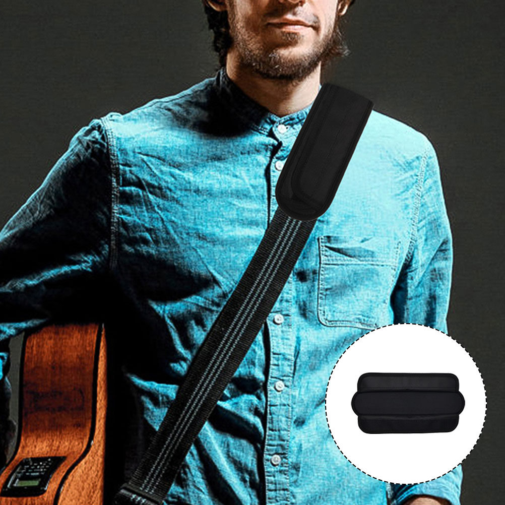 Guitar Strap Padded - Almohadilla de hombro para mochila de
