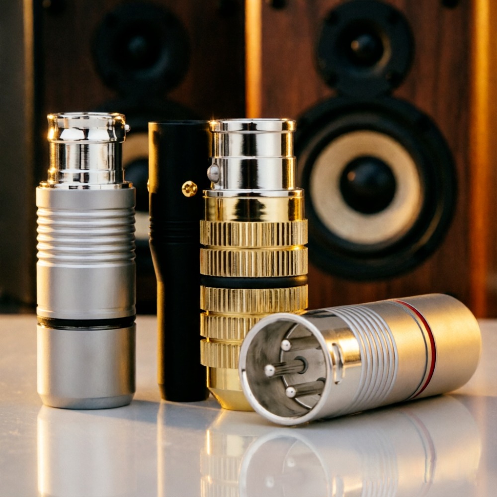 Cable Xlr Balanced - Conjunto de conectores de audio XLR