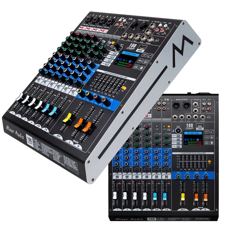Audio Music Mixer - Mezclador de Audio Verde GAX-HLM80 de