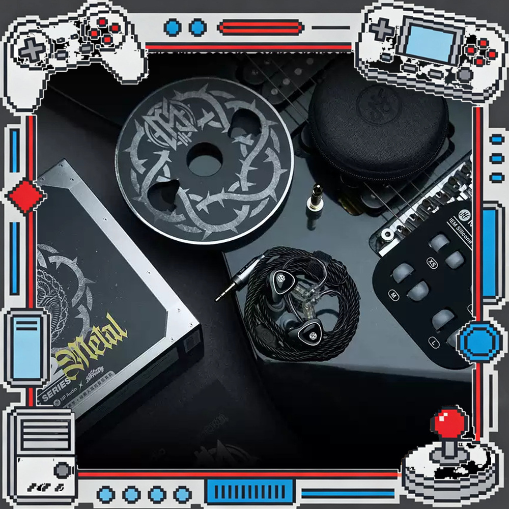 Audio Music Edit - Auriculares intrauditivos con cable HiFi NF