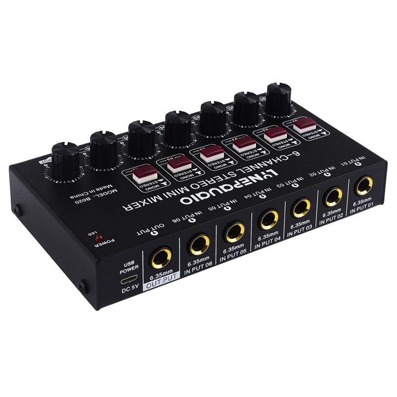 Audio Music Mixer - Exquisito Mezclador de Audio Estéreo de
