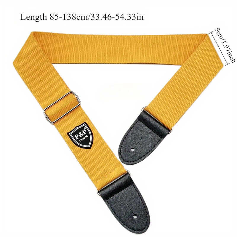 Correa de guitarra de colores  - Guitar Strap Padded reseña y precio