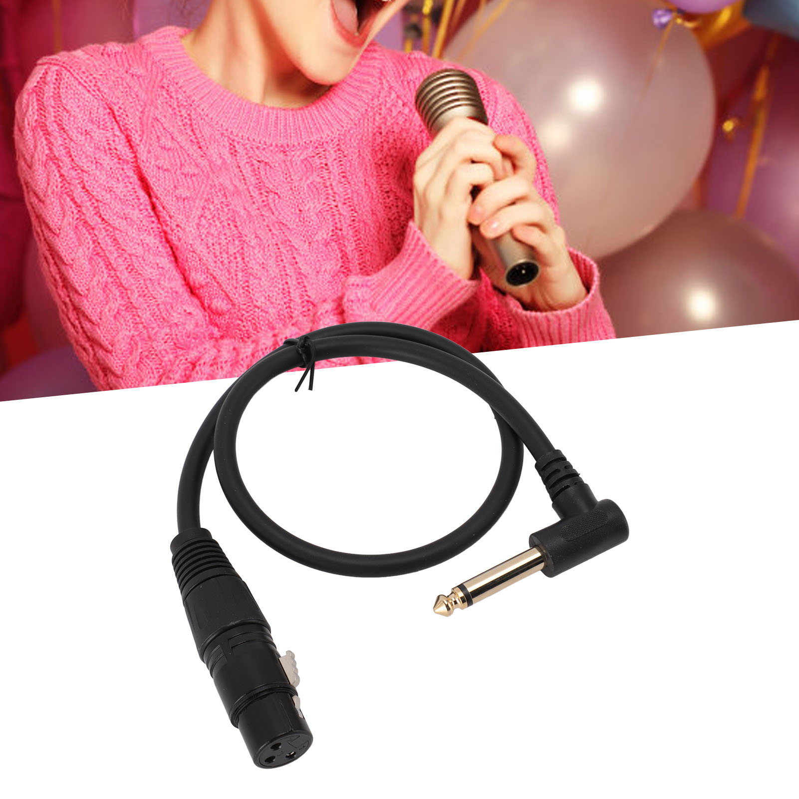 Cable XLR hembra a 6.35mm, cab - Cable Xlr Balanced reseña y precio