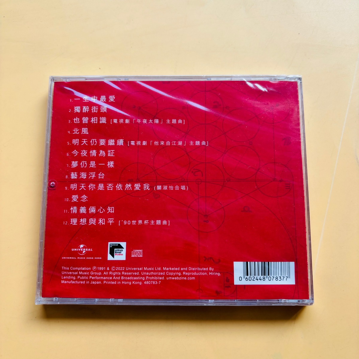 CD de Música Pop Cantonesa Clá - Audio Music Songs reseña y precio