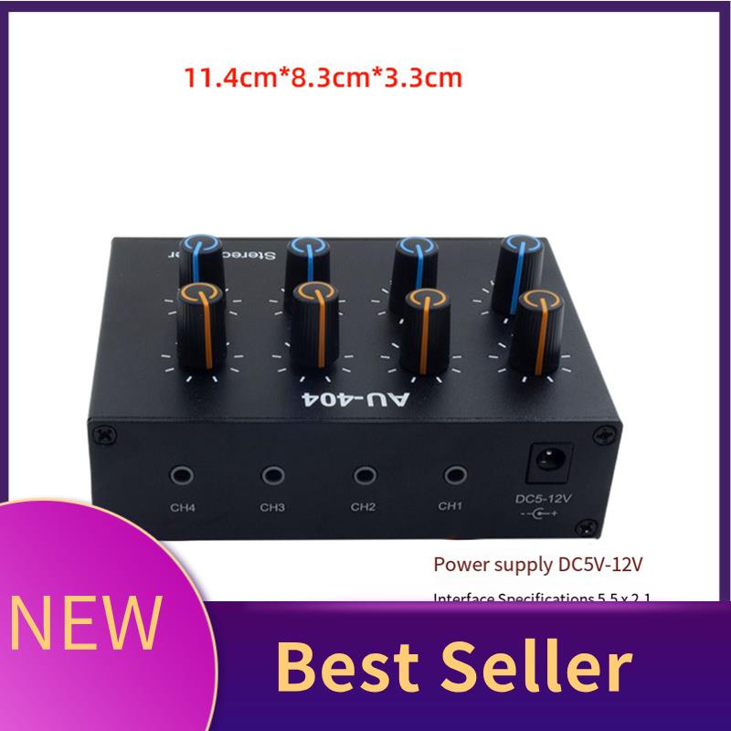 M07K-AU-404 Sonido estéreo Mez - Audio Music Mixer reseña y precio