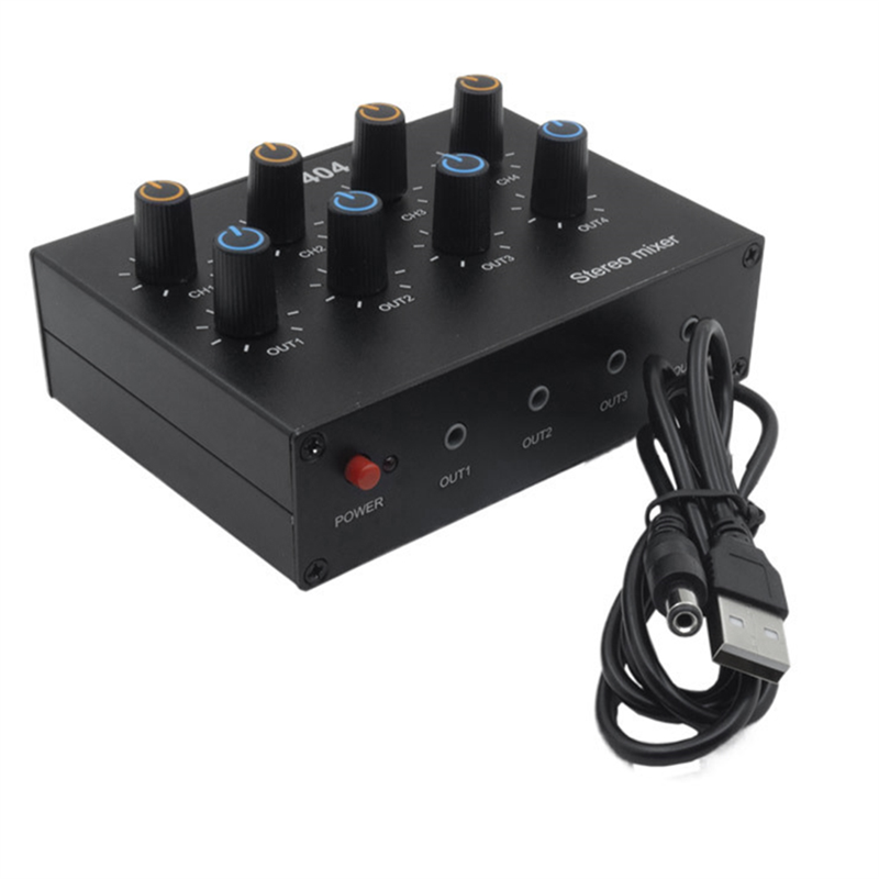 M07K-AU-404 Sonido estéreo Mez - Audio Music Mixer reseña y precio