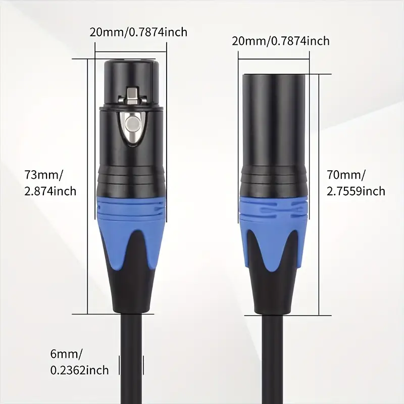Cable de audio HiFi XLR de 3 p - Cable Xlr Balanced reseña y precio