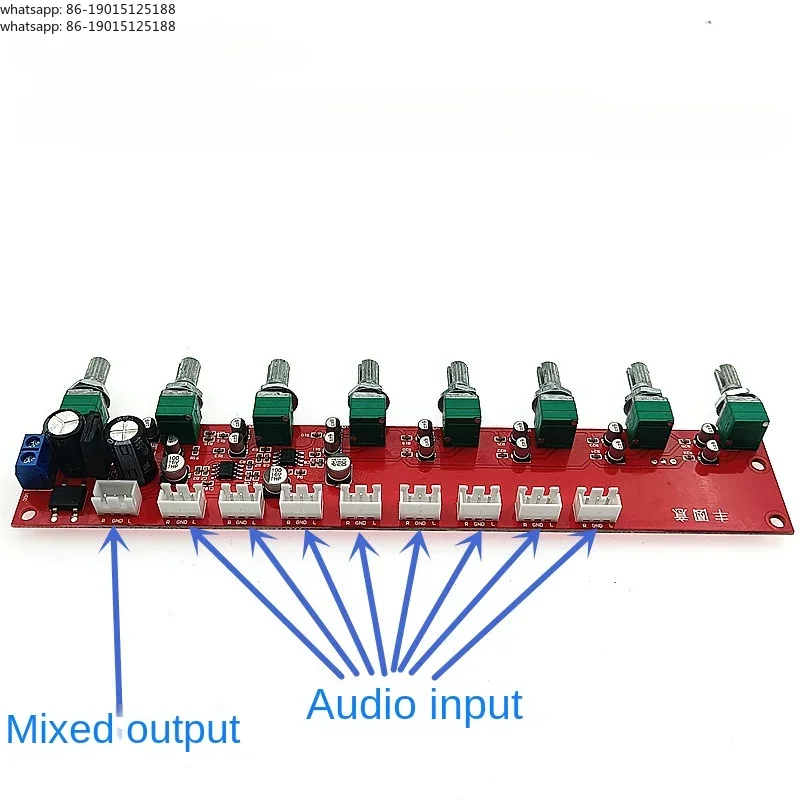 Placa de Mezcla de Audio NE553 - Audio Music Mixer reseña y precio