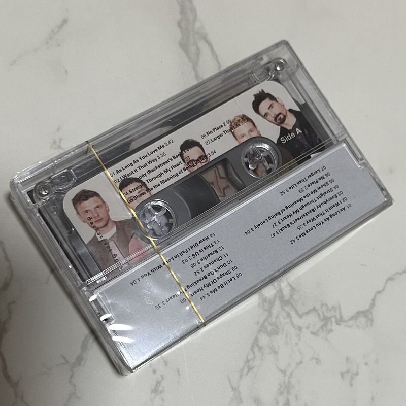En Stock, Casete Retro de Back - Audio Music Lollipop reseña y precio