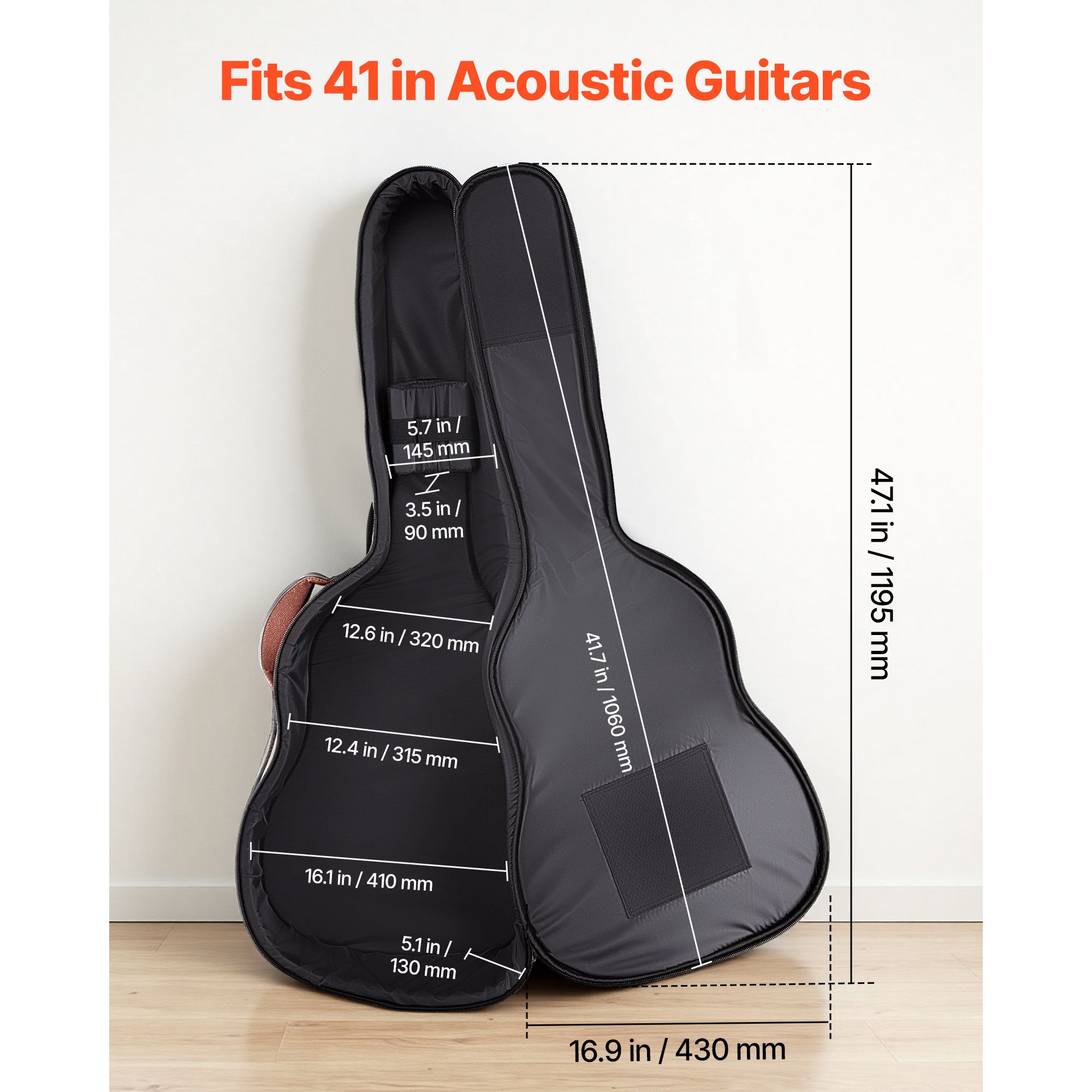 Estuche rígido para guitarra a - Guitar Strap Padded reseña y precio
