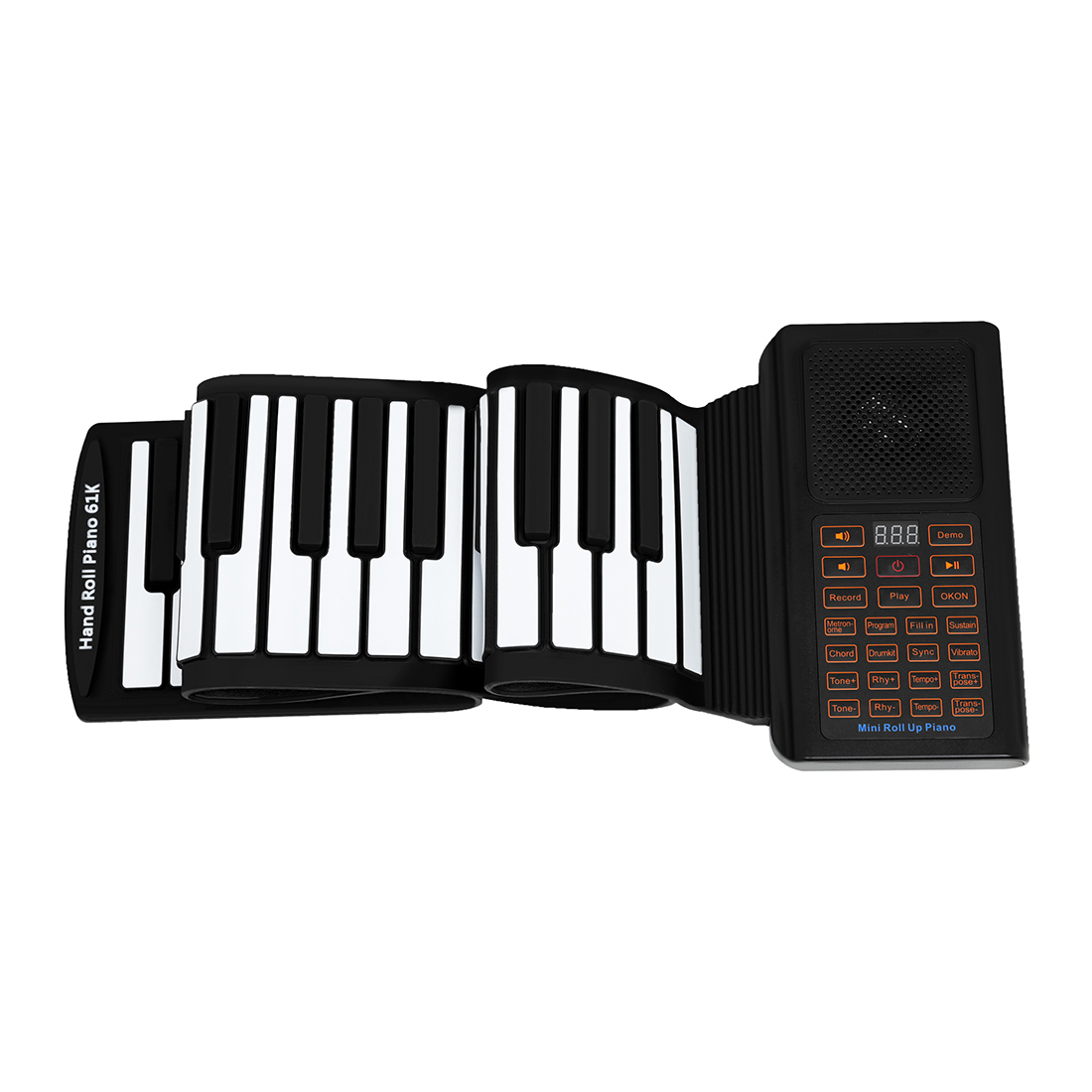 Teclado Portátil de Silicona P - Keyboard Piano 61 Key reseña y precio