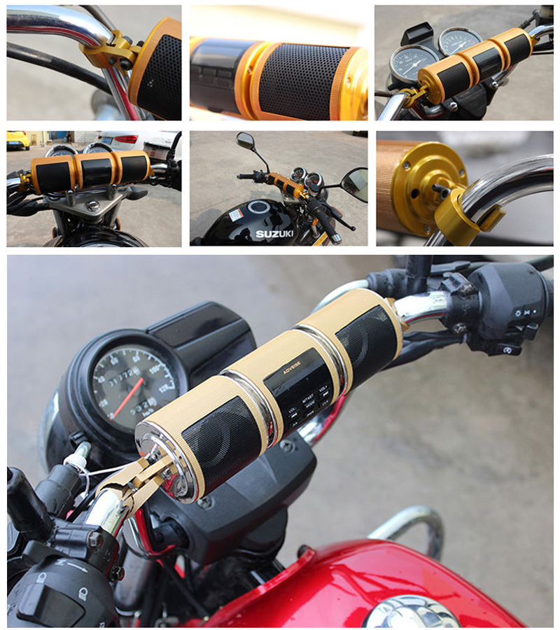 Audio para motocicleta, Radio  - Audio Music Mp3 reseña y precio