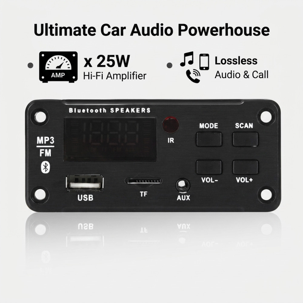 Amplificador de 50W con Blueto - Audio Music Mp3 reseña y precio
