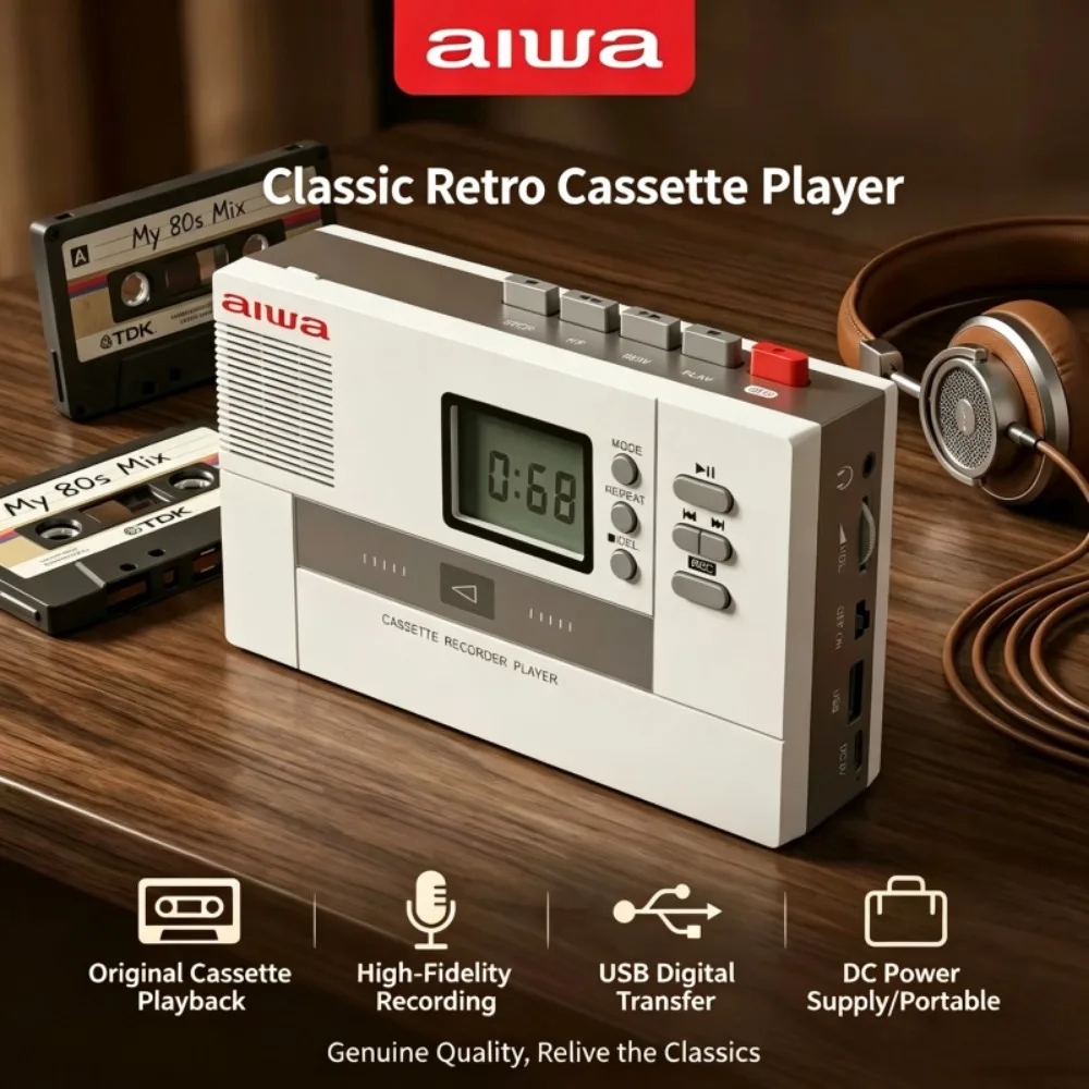 Reproductor de cintas portátil - Audio Music Com reseña y precio