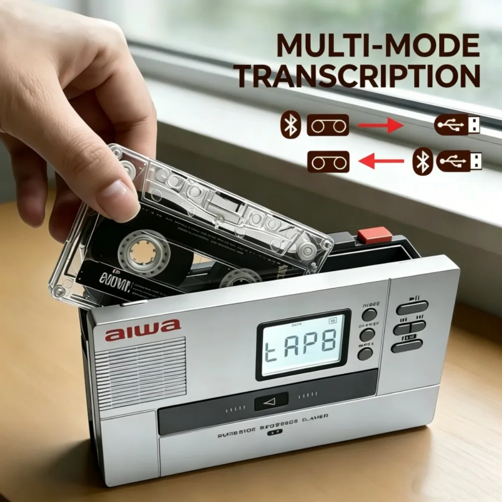 Reproductor de cintas portátil - Audio Music Com reseña y precio
