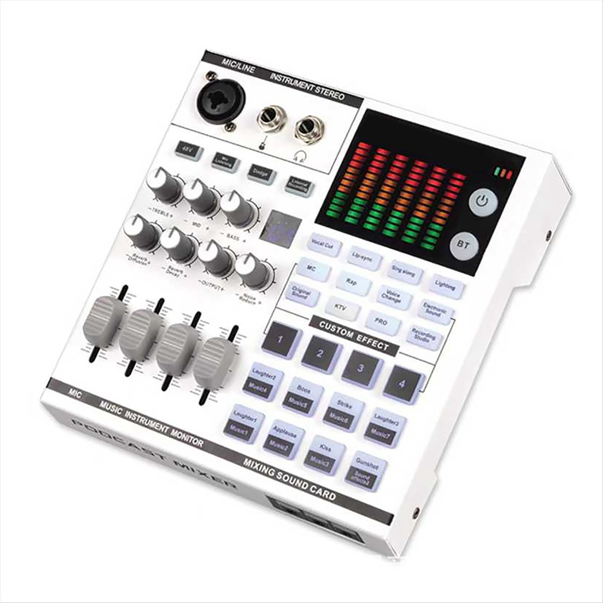 Tarjeta de Sonido en Vivo DTC5 - Audio Music Mixer reseña y precio
