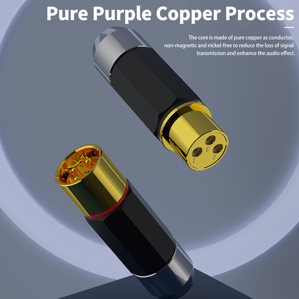 Adaptador XLR de Cobre Puro Mo - Cable Xlr Balanced reseña y precio