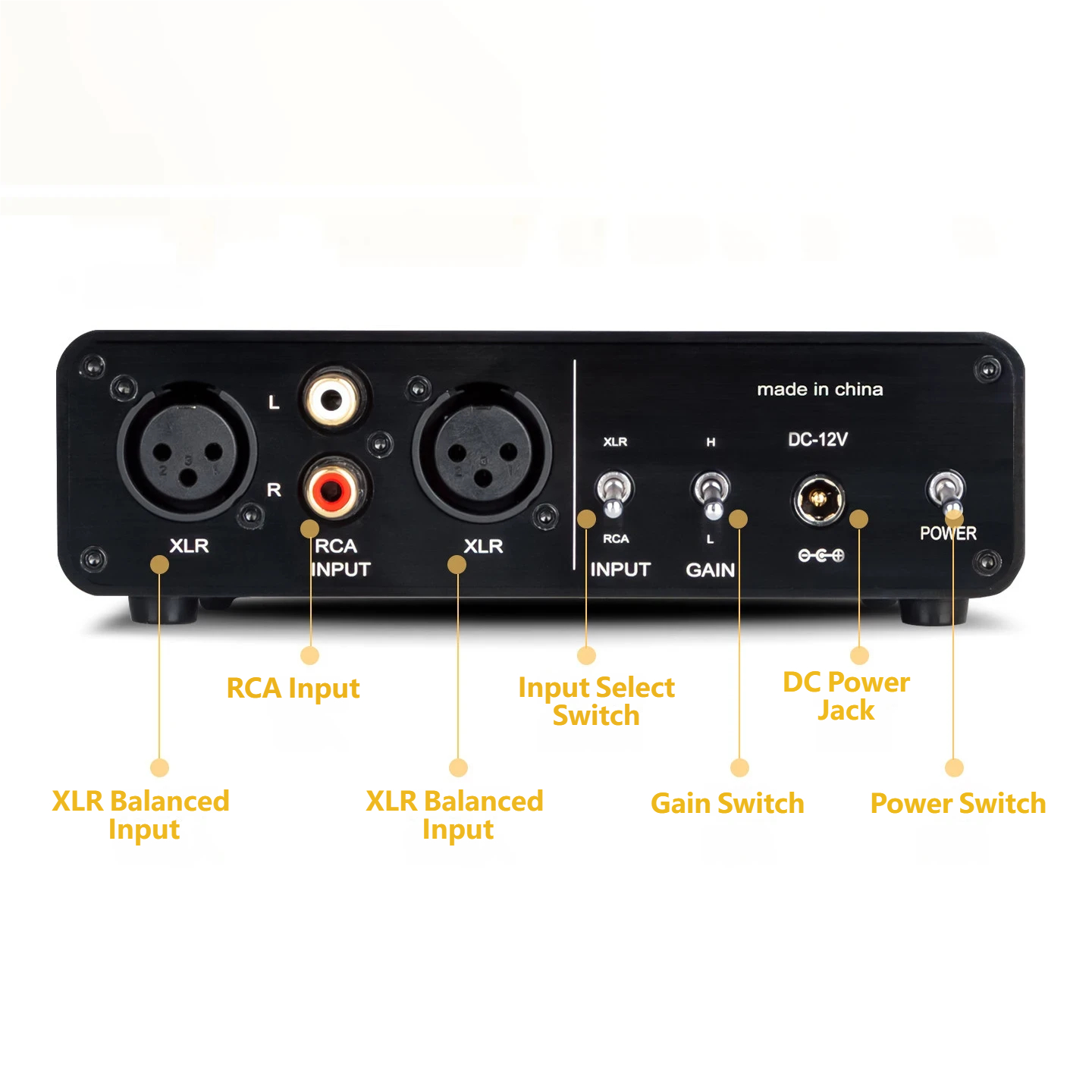 Amplificador de auriculares eq - Cable Xlr Balanced reseña y precio