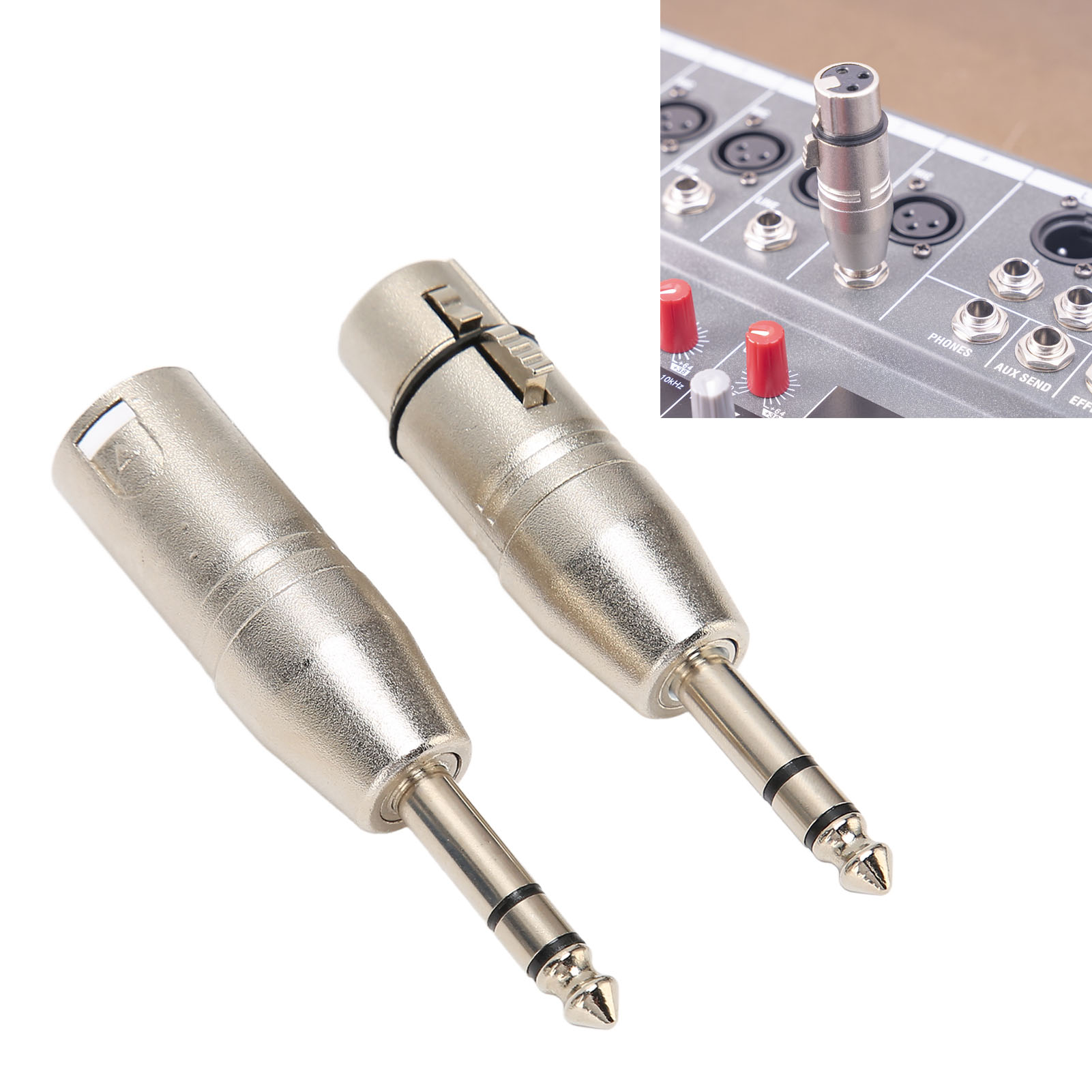 2 uds 1/4 pulgadas TRS a XLR a - Cable Xlr Balanced reseña y precio
