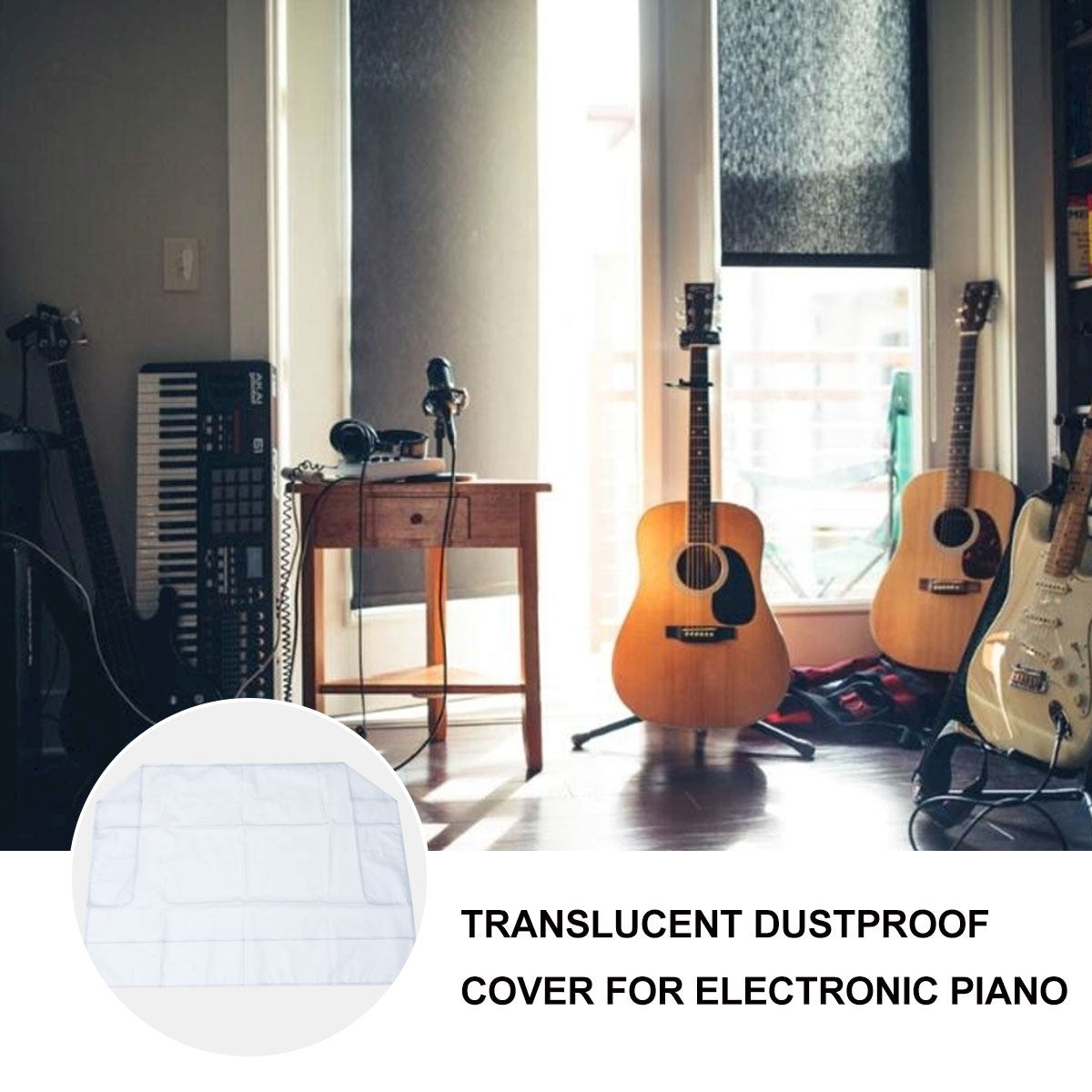 Funda para Teclado de Piano de - Keyboard Piano 61 Key reseña y precio